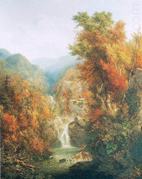 Martin, Homer Dodge A Wilderness Pool china oil painting image